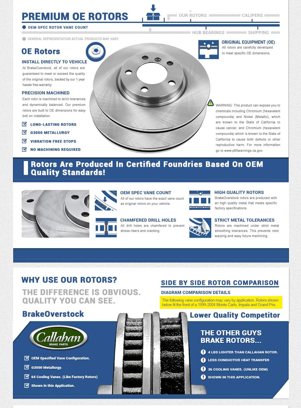 295 mm Brake Rotors I249358