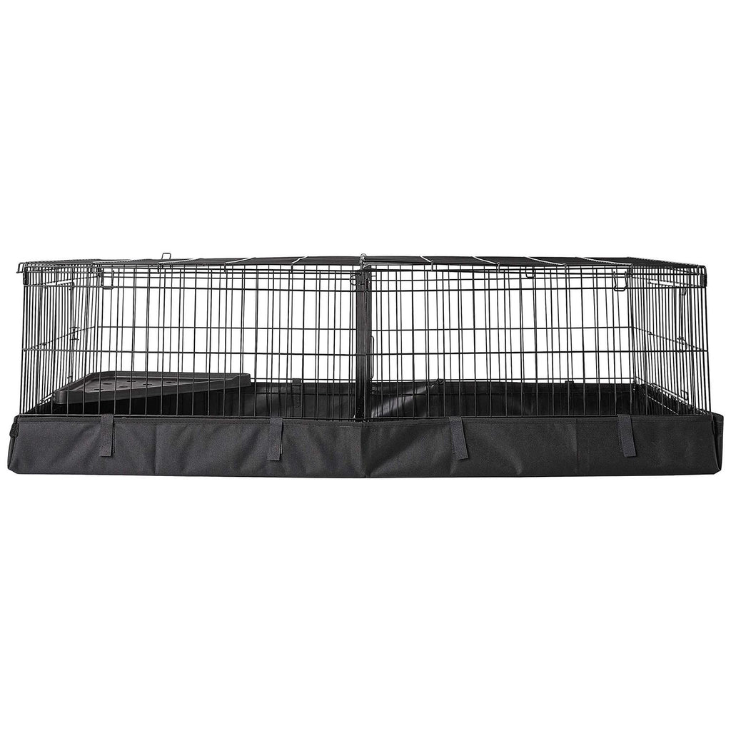 Canvas Bottom Pet Cage with Divider Set I420660