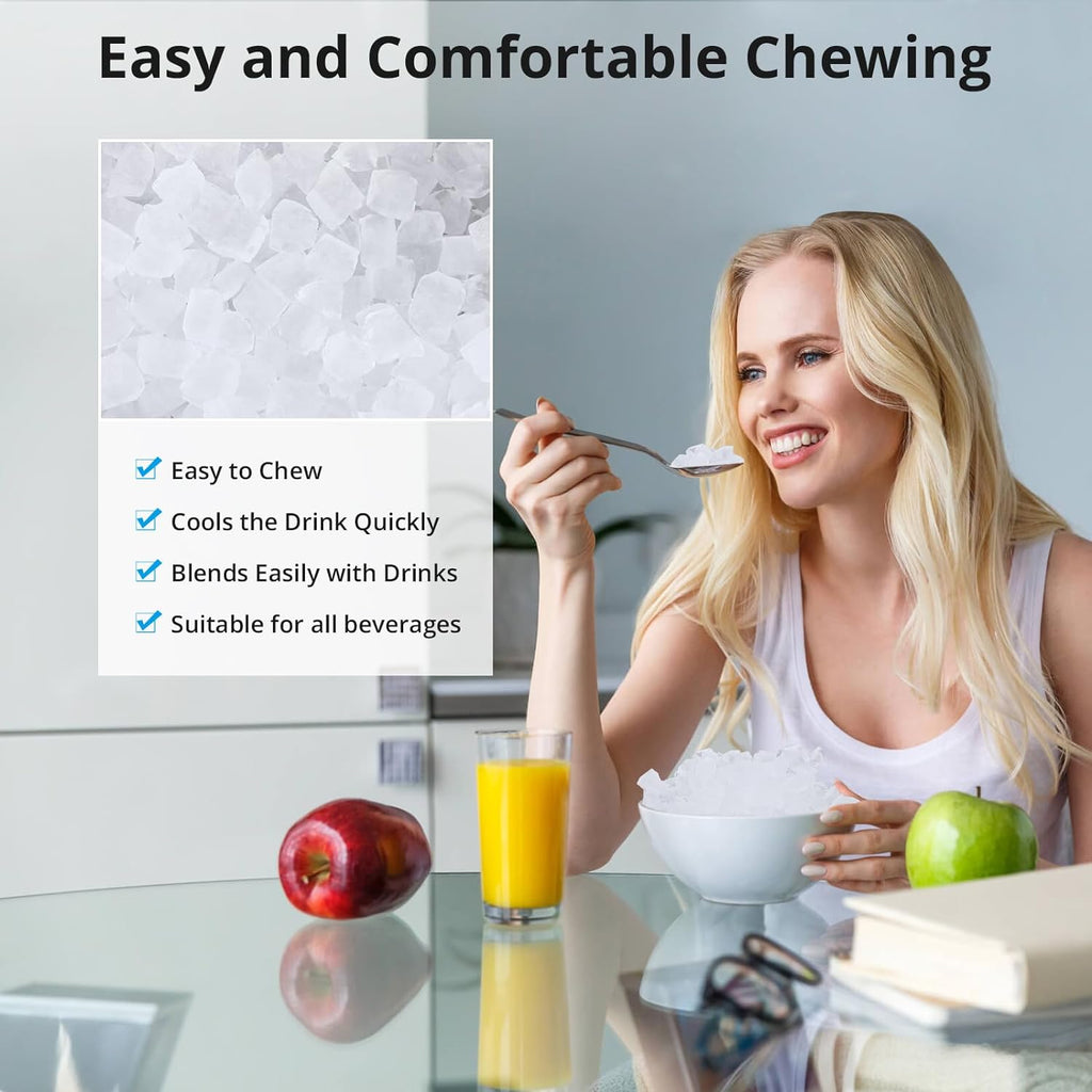 Countertop Nugget Ice Maker with Self-Cleaning X2250