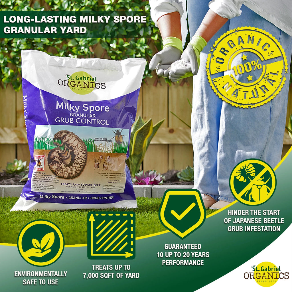 Milky Spore Granular Grub Control G404