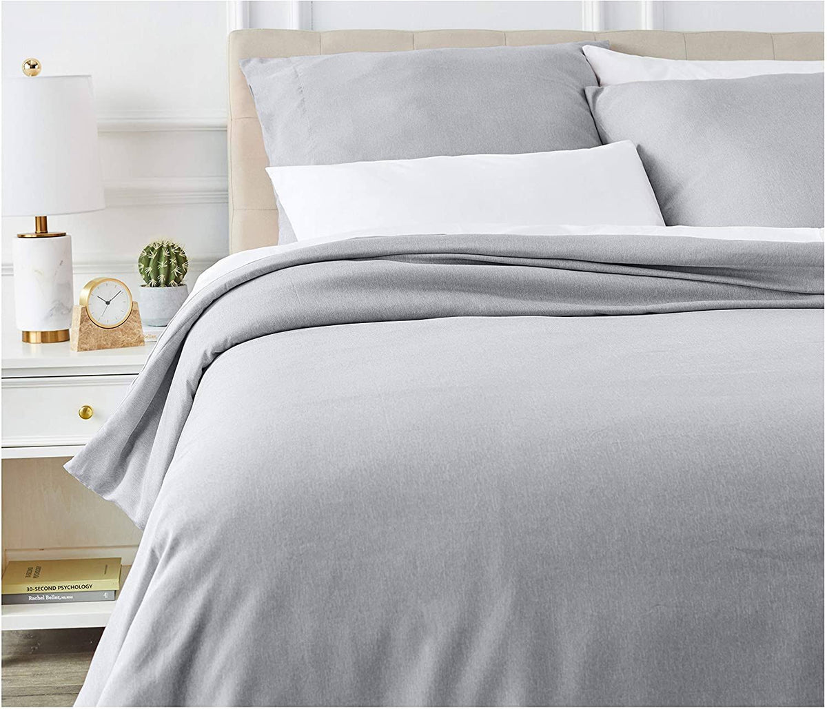 Chambray Duvet Cover Set 200 x 200 cm Y366