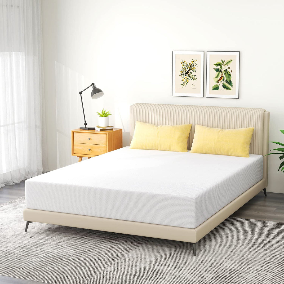 10'' Twin Size Gel Memory Foam Mattress H23853