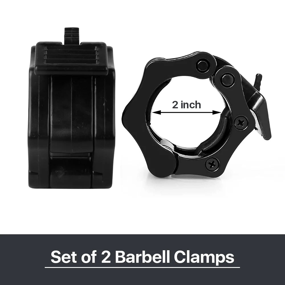 2 inch Black Barbell Clamps S706512