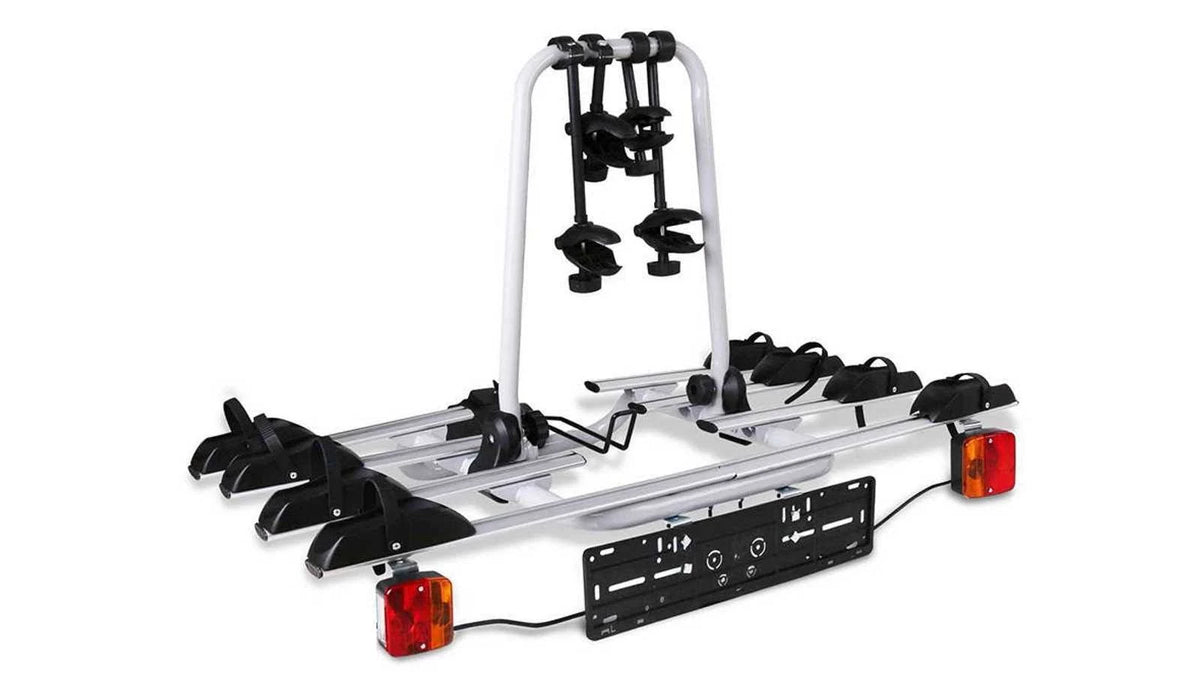 Tow Ball Car Mount - Black & Silver F814
