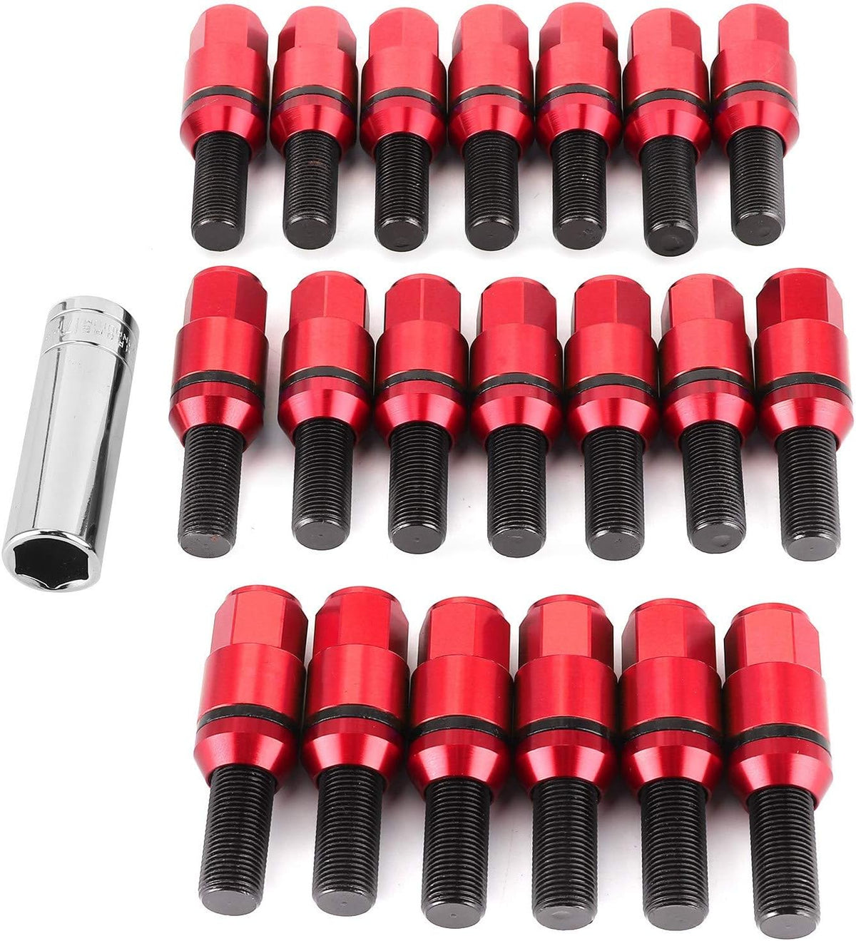 20Pcs M14x1.25 Conical Acorn Seat Wheel Lug Bolts O59920