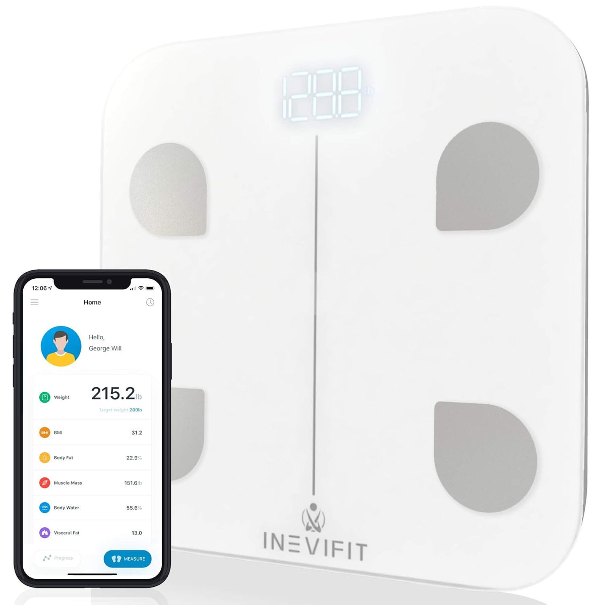 Smart Bluetooth Body Composition Scale W3242