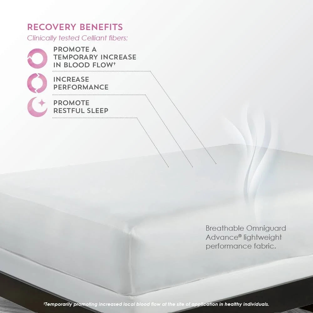 White Twin Mattress Protector Q70092