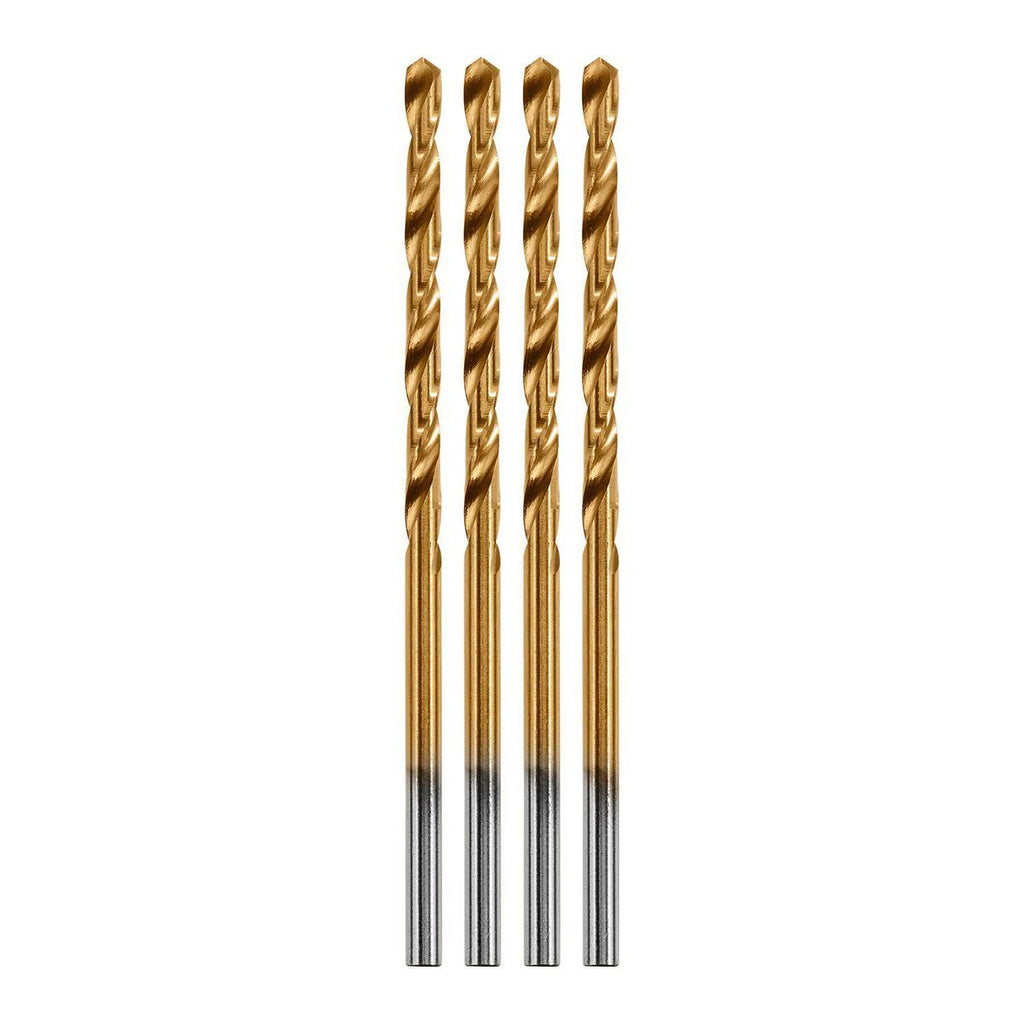 7/64 in. Titanium Drill Bit Set, 4 Piece Q765423