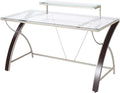 55"W Glass Computer Desk I623484