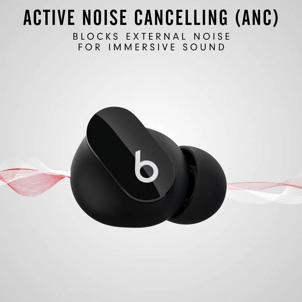 Black Wireless Noise Cancelling In Ear Headphones D422615