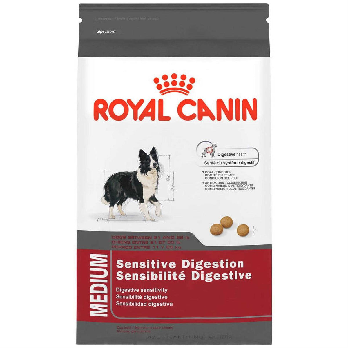 Medium Digestive Care Dry Dog Food J815