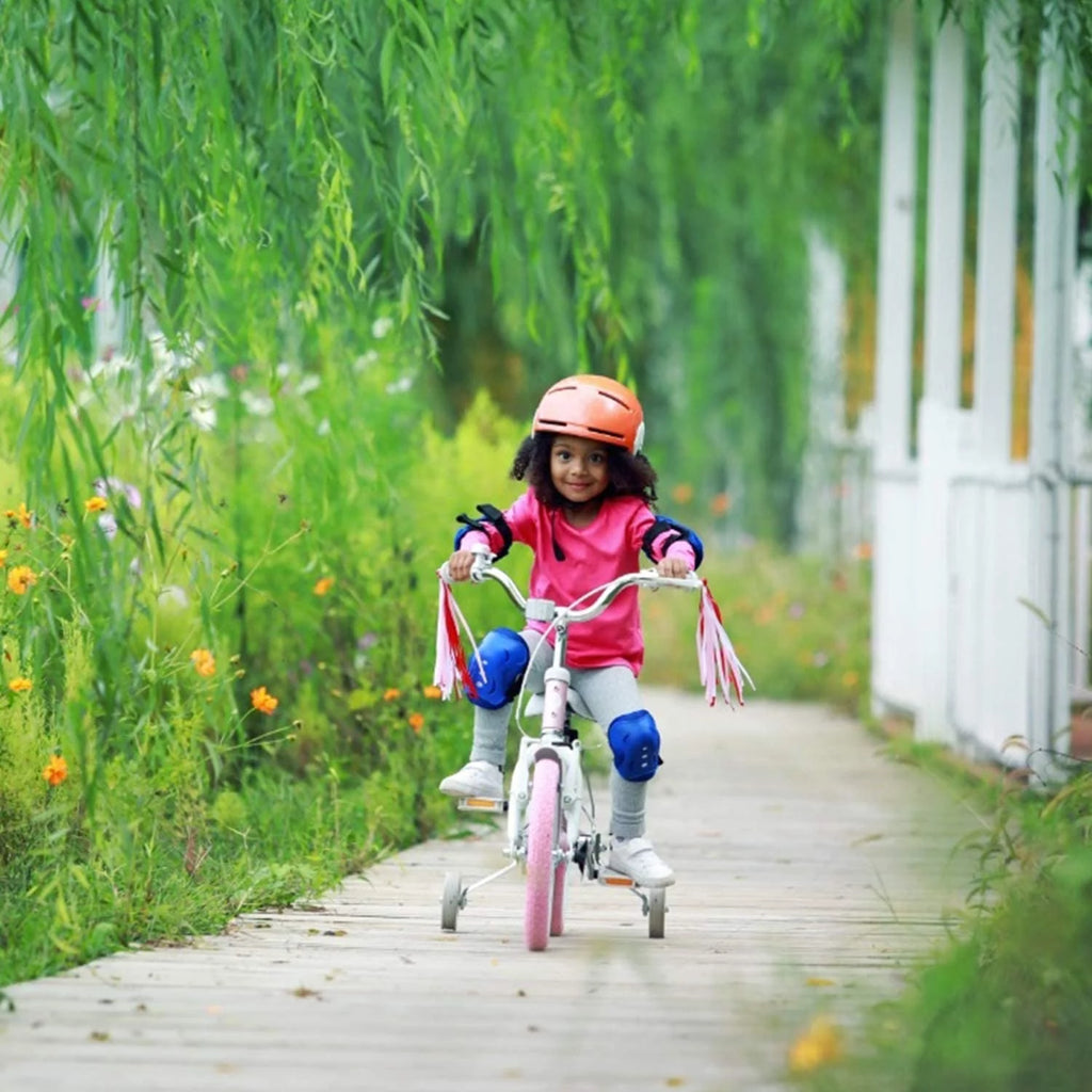 Kids 14 In. Pink Bicycle with Training Wheels O516190