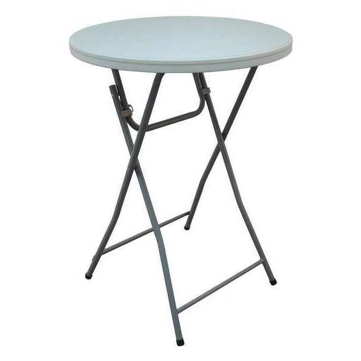 Round Folding Table White S780191