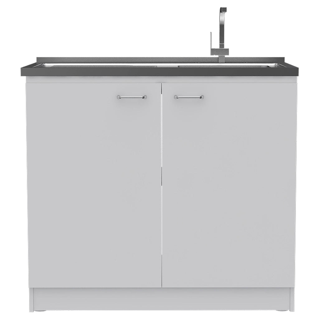 Espresso Utility Sink Cabinet J6751