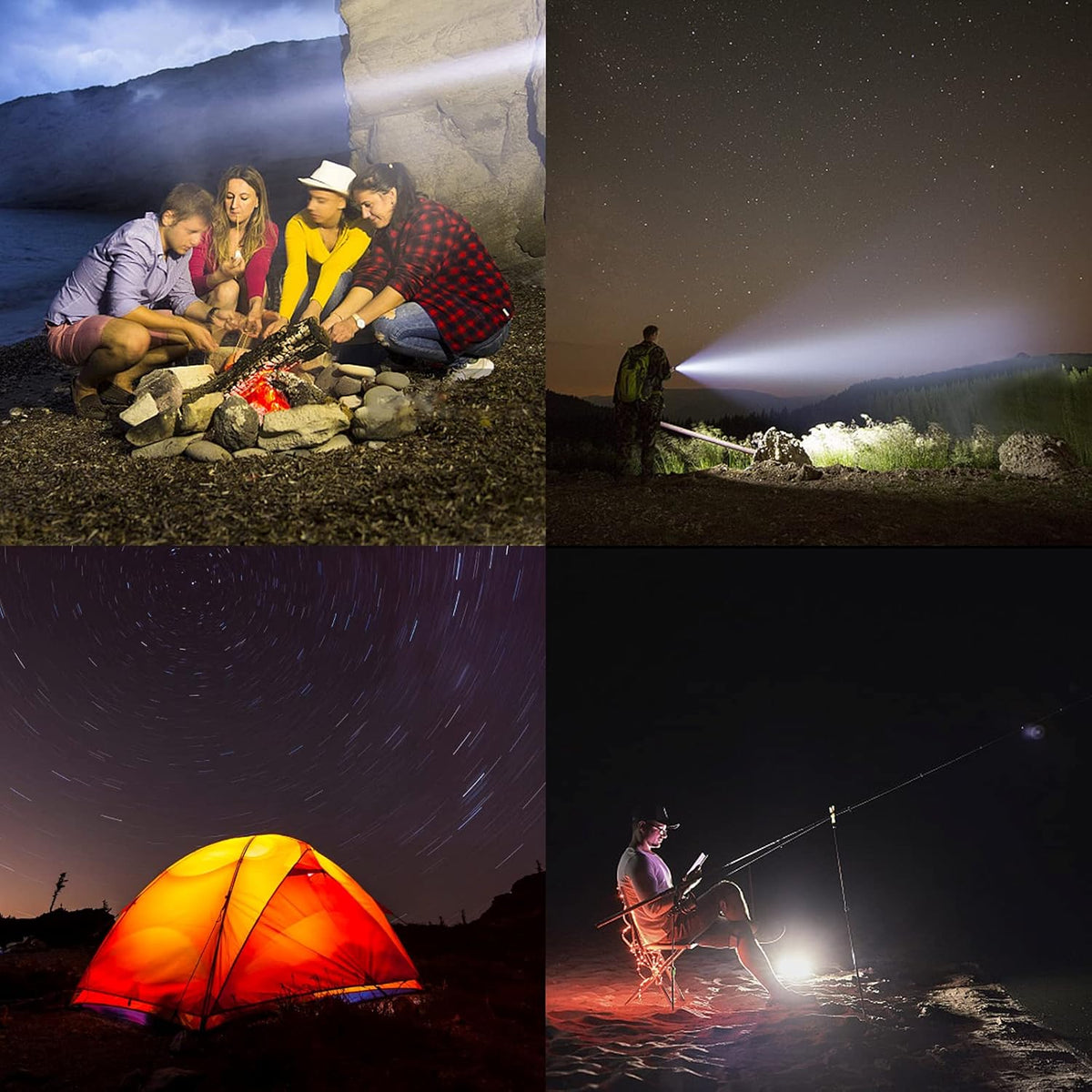 3500 High Lumens USB C Rechargeable Flashlight X28030
