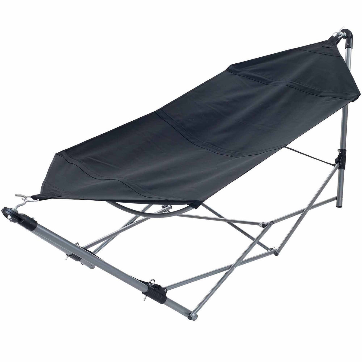 Portable Hammock with Frame Stand and Carrying Bag A4660