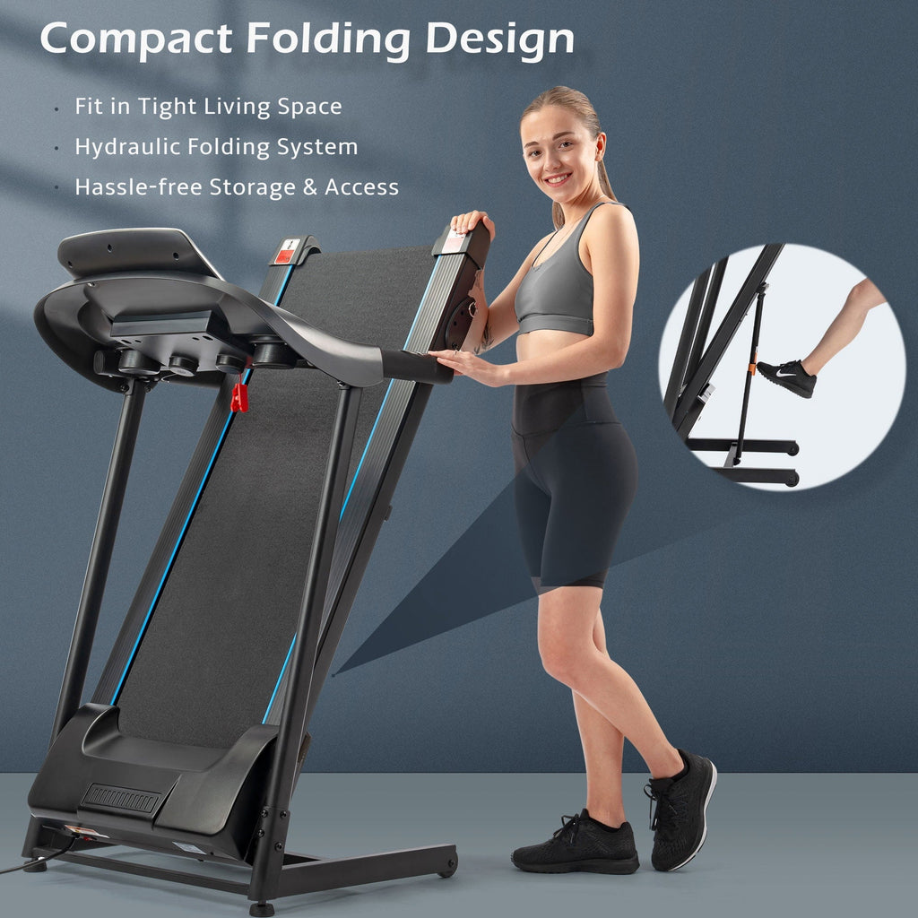 Folding Electric Treadmill with Incline A17444