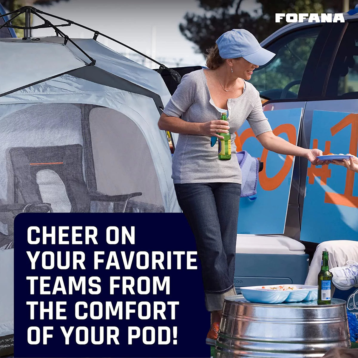 All Weather Pop up Sports Tent for up to 4 People S941003