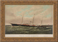 Gold Ornate Wood Framed Canvas Art K4980