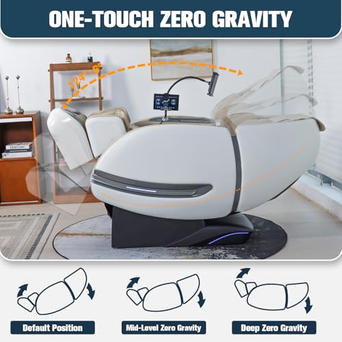 Zero Gravity SL-Track Full Body Massage Chair with 12 Auto Modes I272758