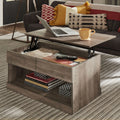 Gray Oak Lift Top Coffee Table C1204