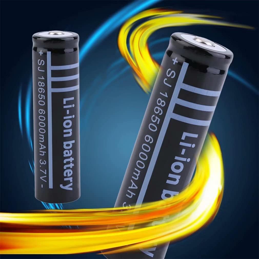 3.7V 6000mAh Rechargeable Button Top Battery 20 Pcs E541