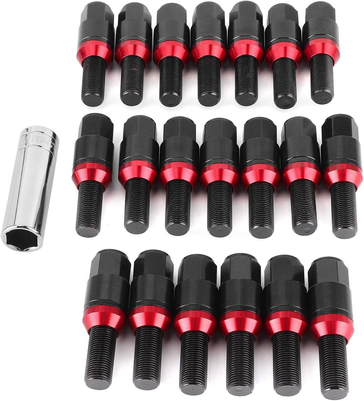 20Pcs M14x1.25 Conical Acorn Seat Wheel Lug Bolts O59920