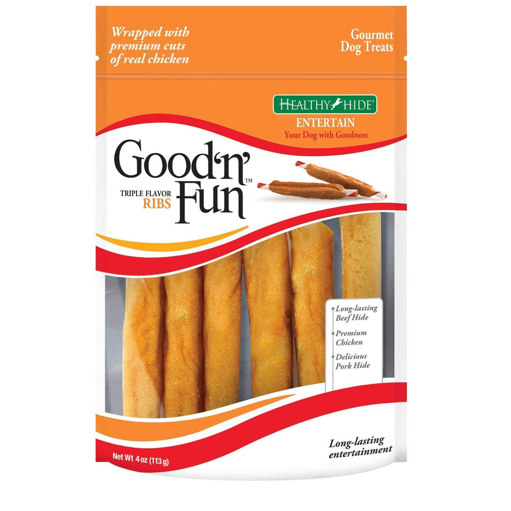 Healthy Hide Good n Fun Triple Flavor Ribs A15692