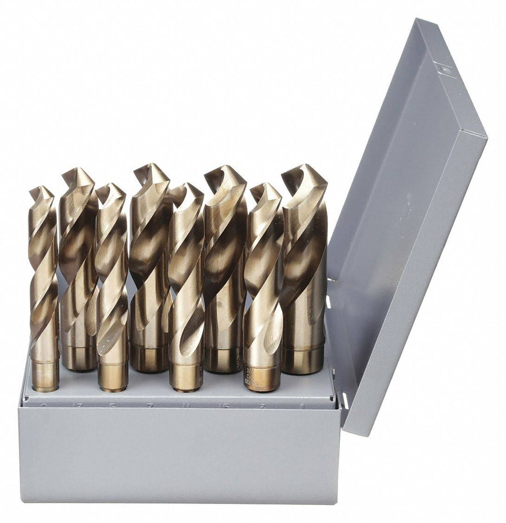 8 Pc Cobalt Reduced Shank Drill Set G5008