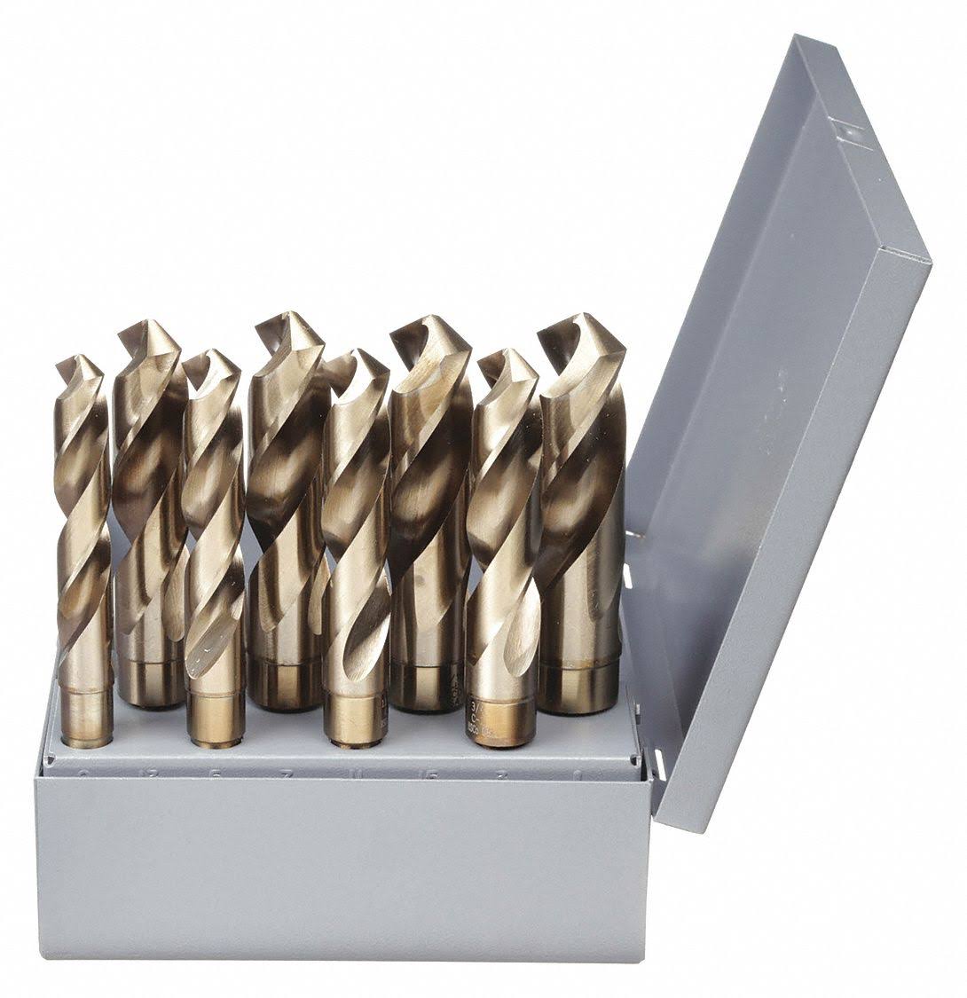 8 Pc Cobalt Reduced Shank Drill Set G5008