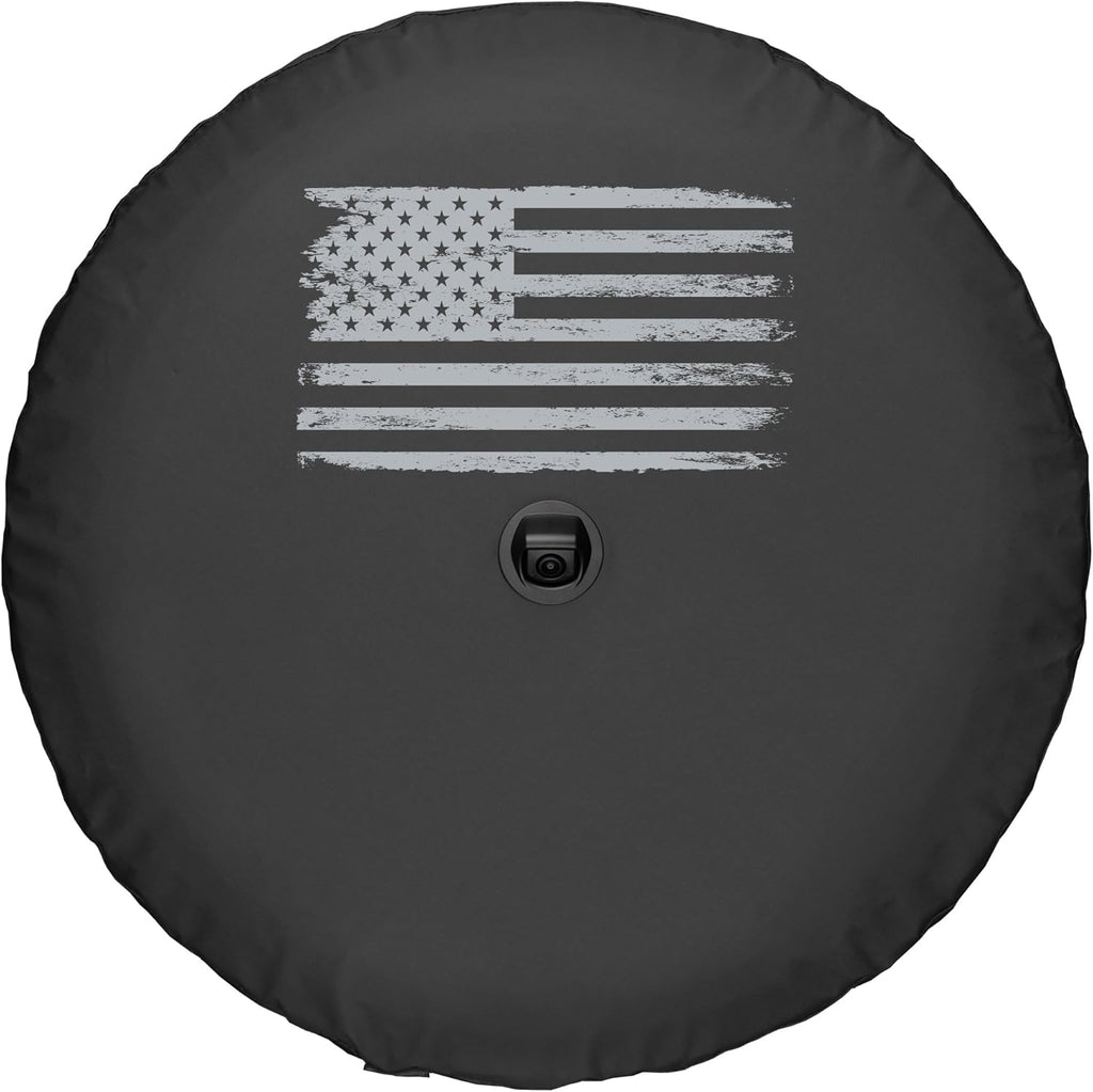 Soft JL Tire Cover with Back-up Camera N7617