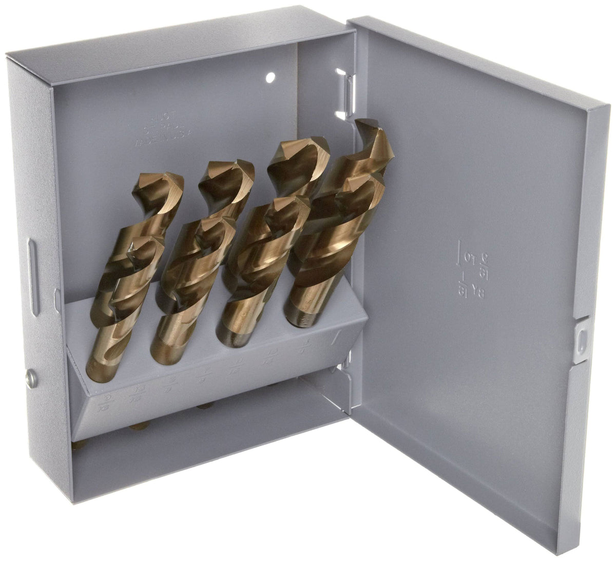 8 Pc Cobalt Reduced Shank Drill Set G5008