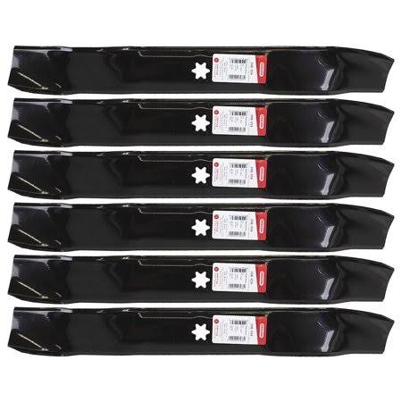 6 Mulching Blades 42 Inch Deck W641187
