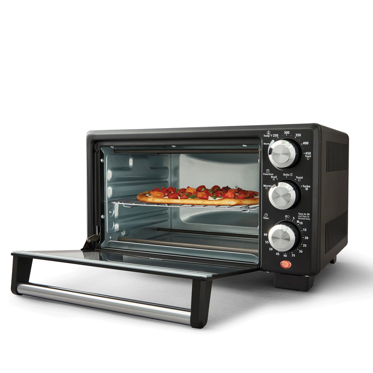4-Slice Convection Toaster Oven, Matte Black A281857