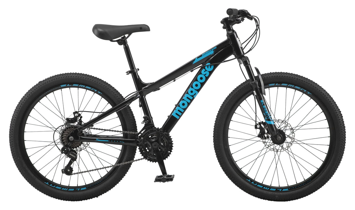 Black 24-in. 21 Speeds Mountain Bike A165353