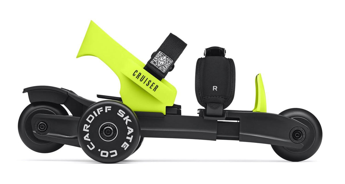 Lime Green Black Skate Cruiser Q67396
