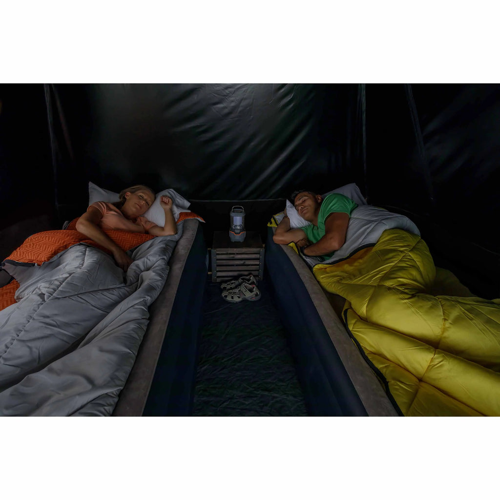 6-Person Instant Cabin Tent with LED Lighted Poles L6937