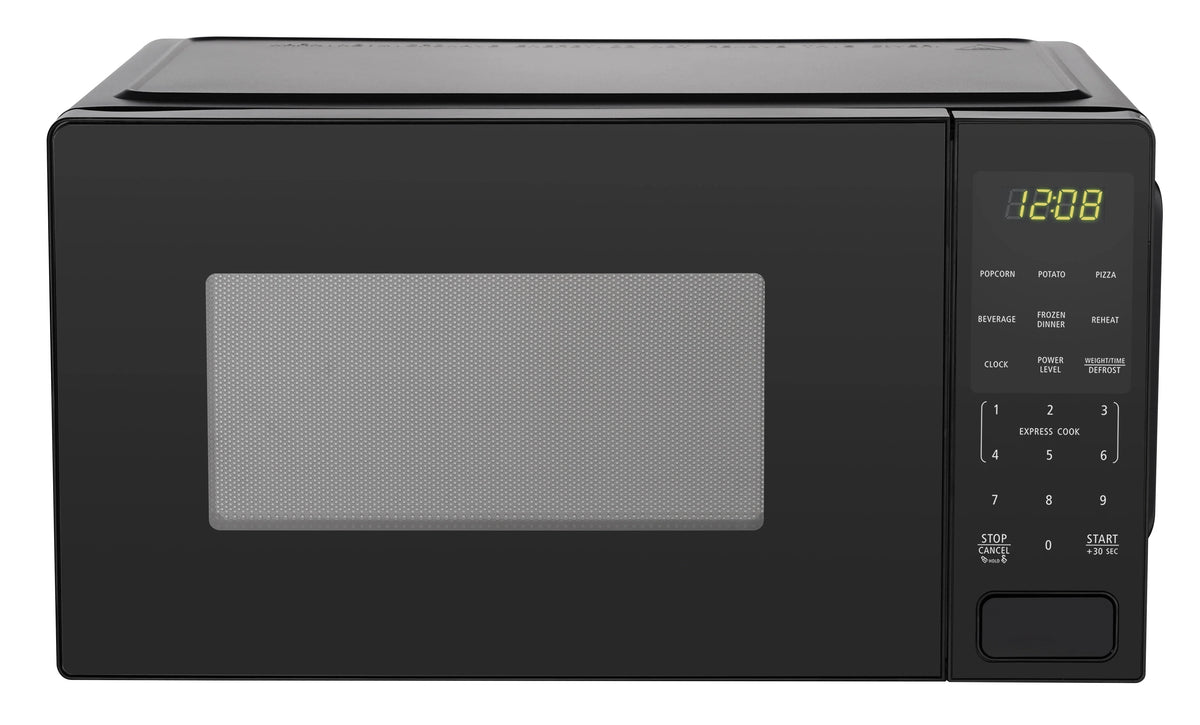 1.1 Cu ft 1000 Watts Black Countertop Microwave Oven T339738