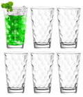 High Quality Glass Hiball Set of 6 13.5oz W717221