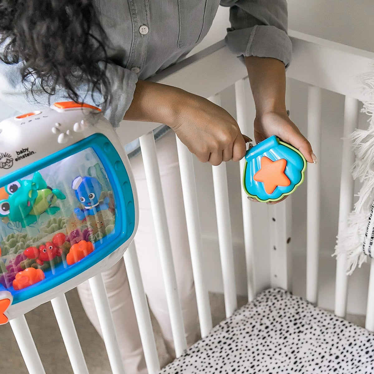 Musical Crib Toy and Sound Machine J886934