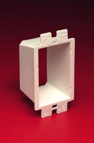 White 1-Gang 25-Pack Electrical Outlet Box Extender W806495