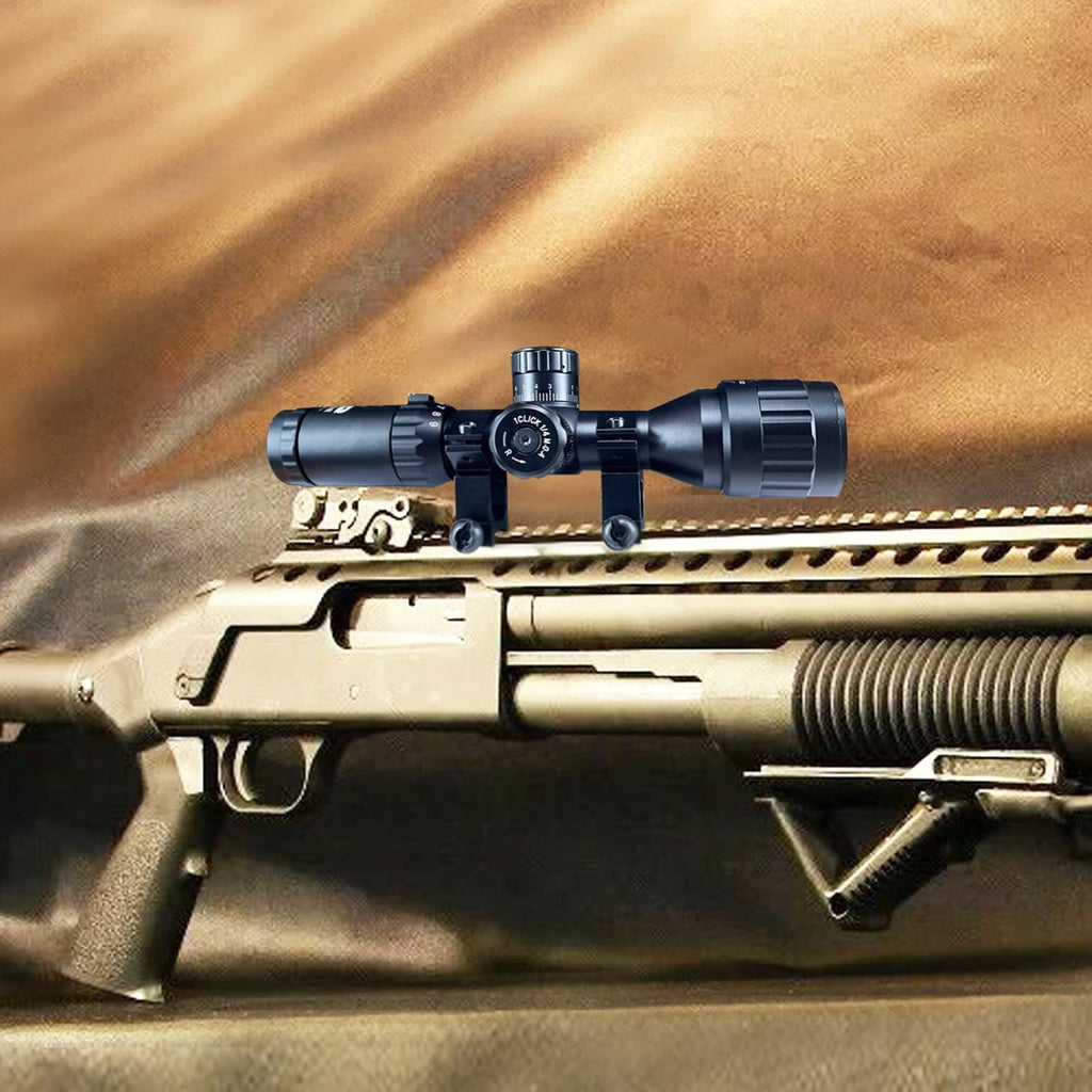 3-9x32 Tactical Rifle Scope with Mount Rings E53396