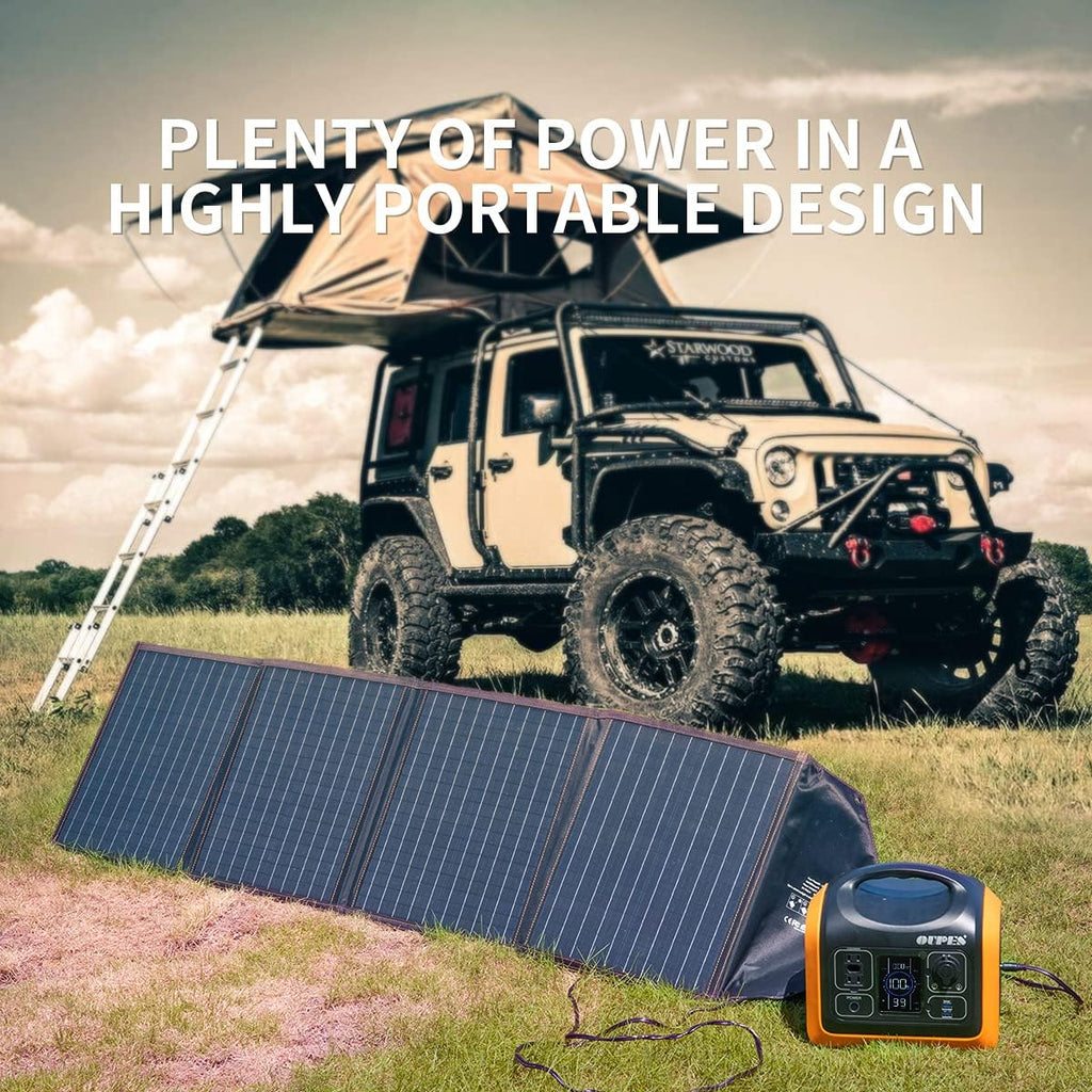Portable Power Station 600W with 100W Panel S411998