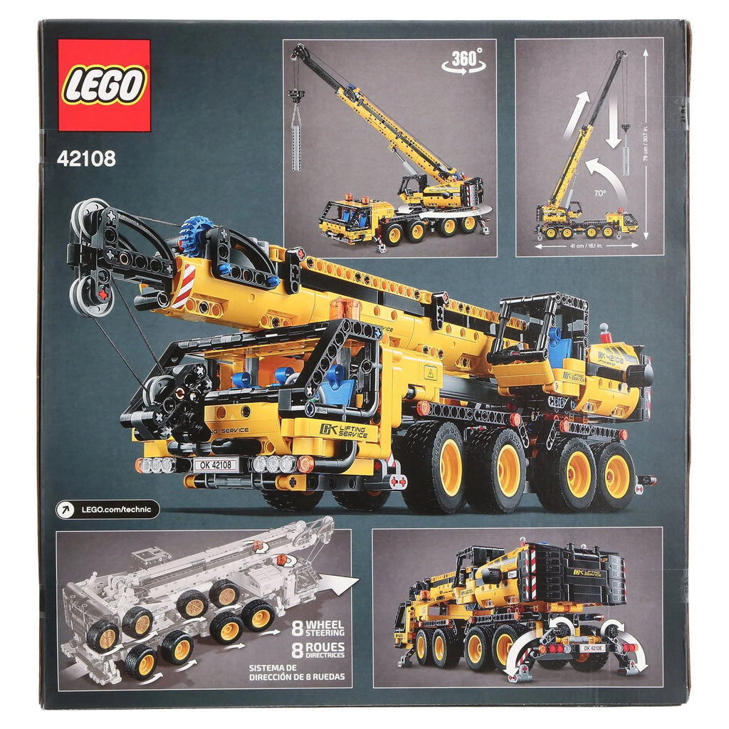 Technic Mobile Crane Construction Toy Building Kit 1,292 pieces X507151