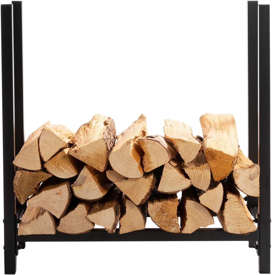 Black Steel Firewood Log Rack X3302