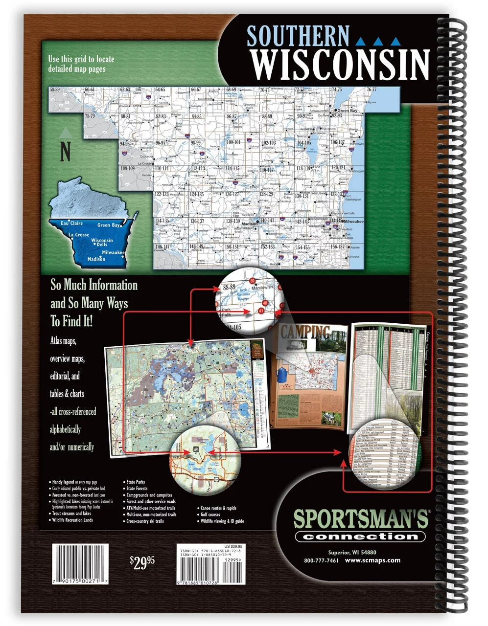 Wisconsin All Outdoors Atlas and Field Guide A56926