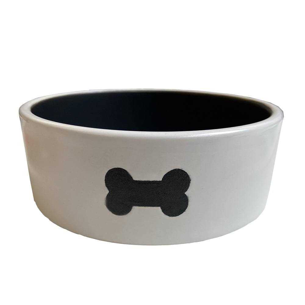 Ceramic Dog Bowl A842