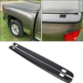 Black Smooth Finish Truck Bed Rail Caps Set of 2 W12570