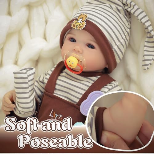 20" Realistic Lifelike Newborn Baby Doll Full Vinyl Body H7450