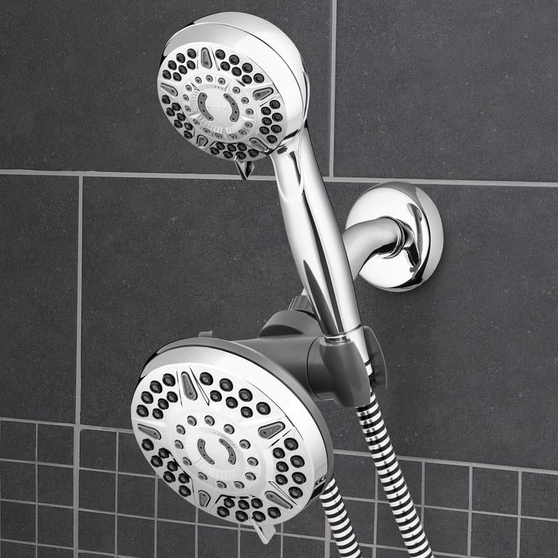 6+ Mode Dual Shower Head System Chrome O4878